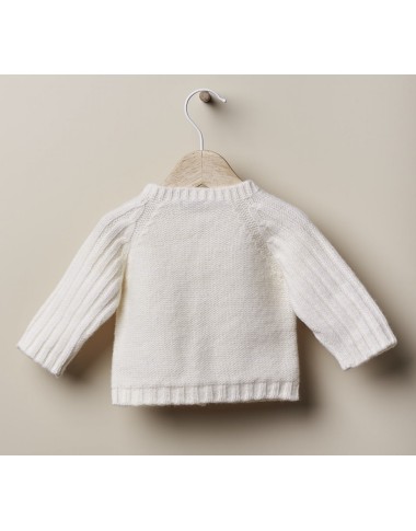 Cardigan lana primi mesi Neonata