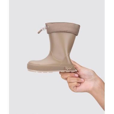 Stivaletto Barefoot in gomma Pioggia 19/32