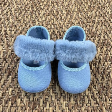 Ballerina con ecopelliccia Scarpe