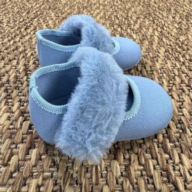 Ballerina con ecopelliccia Scarpe