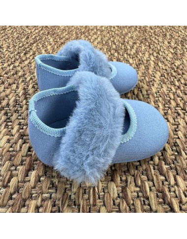 Ballerina con ecopelliccia Scarpe