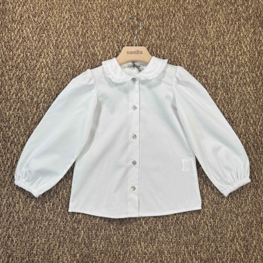 Camicia colletto Bimba 2/8 anni