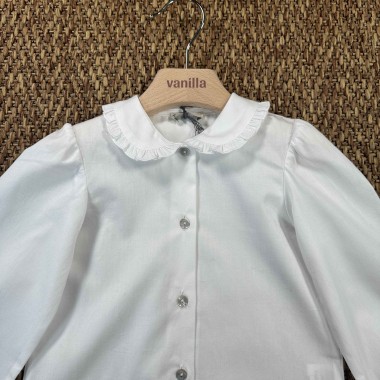 Camicia colletto Bimba 2/8 anni