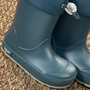 Stivaletto Barefoot in gomma Pioggia 19/32