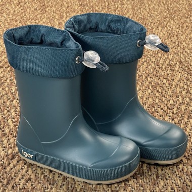 Stivaletto Barefoot in gomma Pioggia 19/32