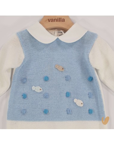 Completo nascita pesciolini in filo Set Nascita e Uscita Clinica