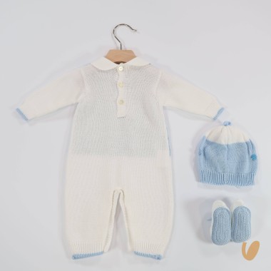 Completo nascita pesciolini in filo Set Nascita e Uscita Clinica