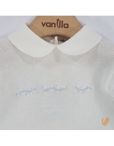 Completo nascita ricamato a mano in filo Set Nascita e Uscita Clinica