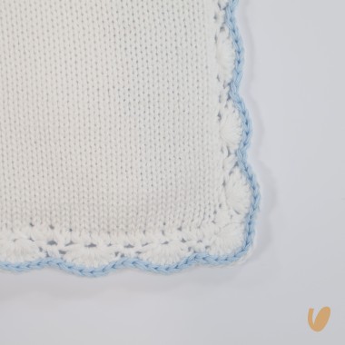 Coperta ricamata a mano in filo Coperta e Lenzuola