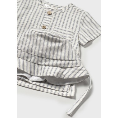 Completo camicia bermuda e cappello Completo e Pagliaccetto