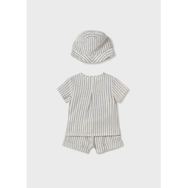 Completo camicia bermuda e cappello Completo e Pagliaccetto