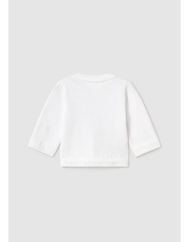 Cardian neck v tricot