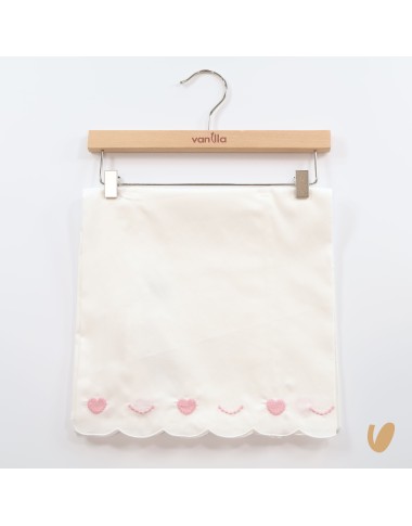 Set lenzuola ricamato cuori Coperta e Lenzuola