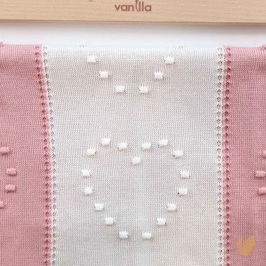 Coperta in filo cuori Coperta e Lenzuola