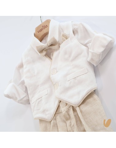 Completo con gilet Battesimo