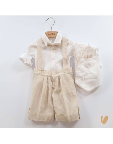 Completo con gilet Battesimo