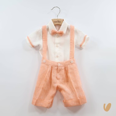 Completo in lino Completo e Pagliaccetto
