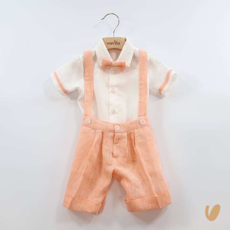 Completo in lino Completo e Pagliaccetto