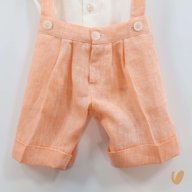 Completo in lino Completo e Pagliaccetto