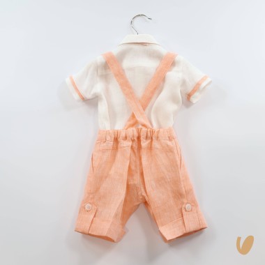 Completo in lino Completo e Pagliaccetto