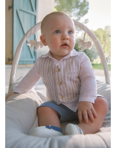 Complete Shirt with vest and bermuda