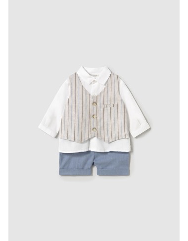 Complete Shirt with vest and bermuda