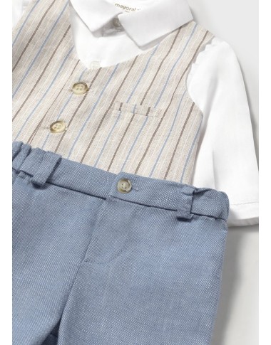 Complete Shirt with vest and bermuda