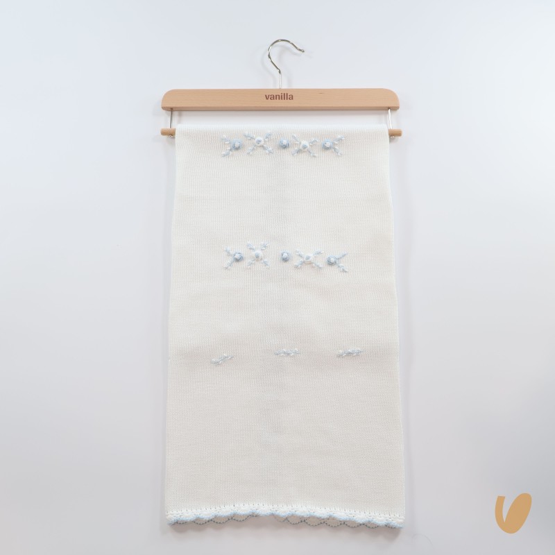 Coperta ricamata a mano in filo Coperta e Lenzuola