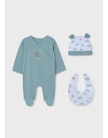 Completo Tutina Bavetta e cappello Tutina