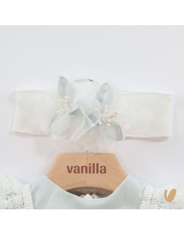 Abito tulle e fascia Battesimo