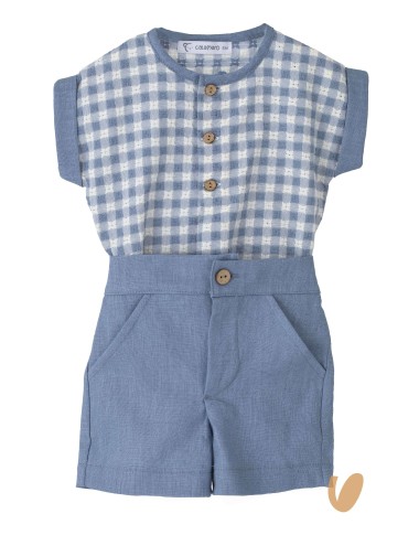 Camicia e Short vicky Neonato 0/36