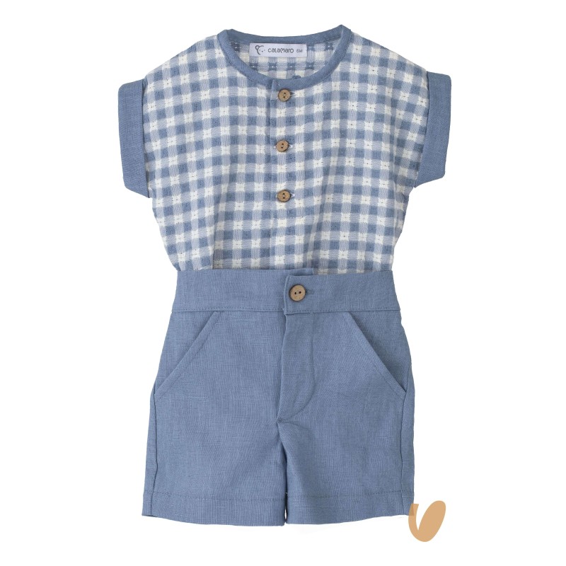 Camicia e Short vicky Neonato 0/36