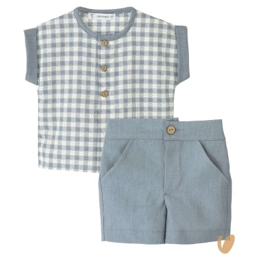Camicia e Short vicky Neonato 0/36