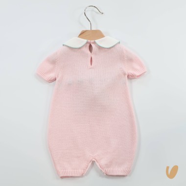 Pagliaccetto fiocco in filo do cotone Set Nascita e Uscita Clinica