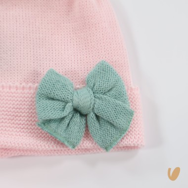 Scarpette e cappello fiocco filo Cappello e Guanti