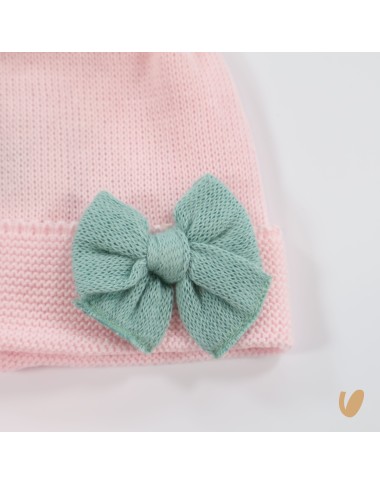 Scarpette e cappello fiocco filo Cappello e Guanti