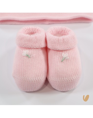 Scarpette e cappello tulipani filo Cappello e Guanti