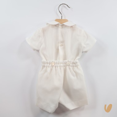 Completo elegante in seta Neonato 0/36