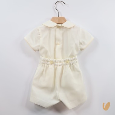 Completo elegante in seta Neonato 0/36