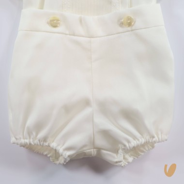 Completo elegante in seta Neonato 0/36