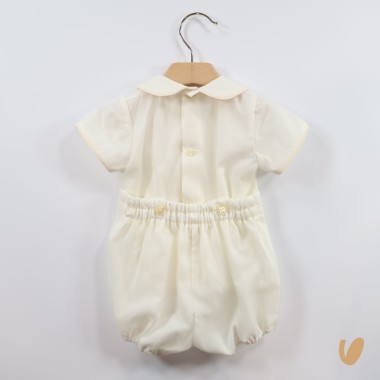 Completo elegante in seta Neonato 0/36