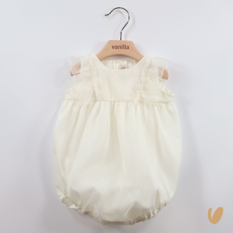 Pagliaccetto in seta Neonata 0/36