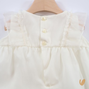 Pagliaccetto in seta Neonata 0/36