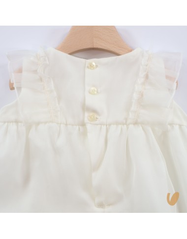 Pagliaccetto in seta Neonata 0/36