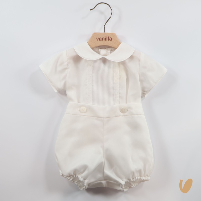 Completo elegante in seta Neonato 0/36