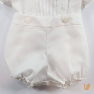 Completo elegante in seta Neonato 0/36