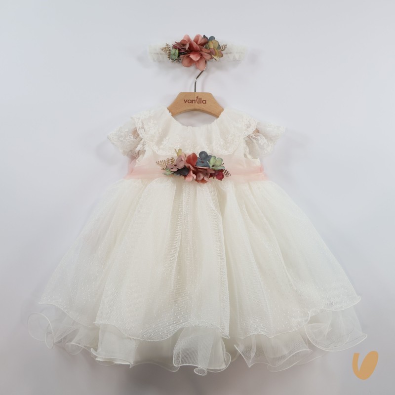 Abito e fascia Neonata 0/36