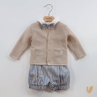 Completo elegante bicolore Completo e Pagliaccetto