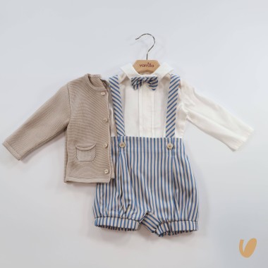 Completo elegante bicolore Completo e Pagliaccetto