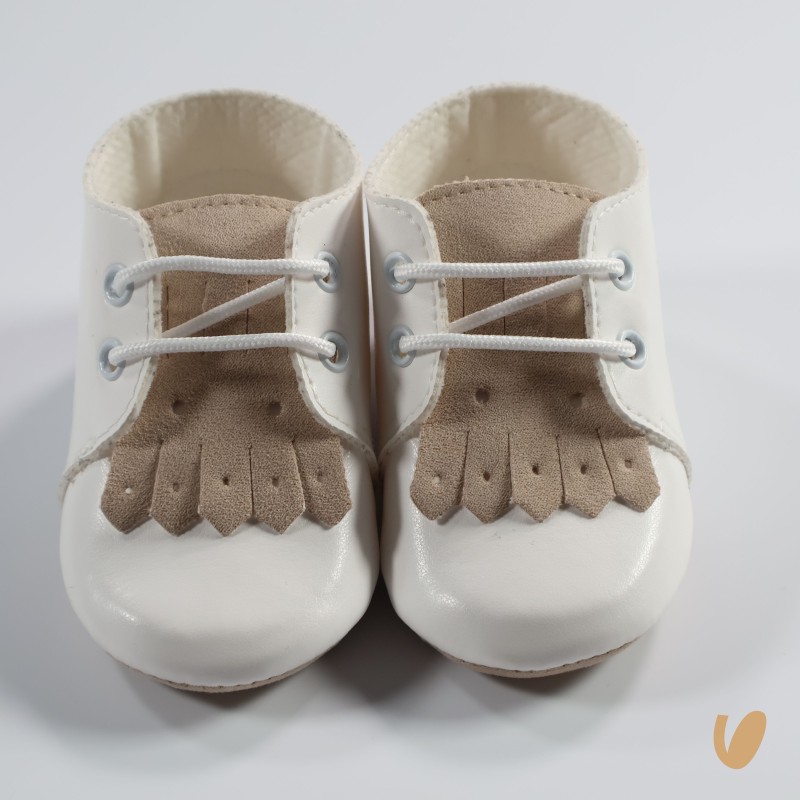 Scarpine ecopelle bicolore Scarpe